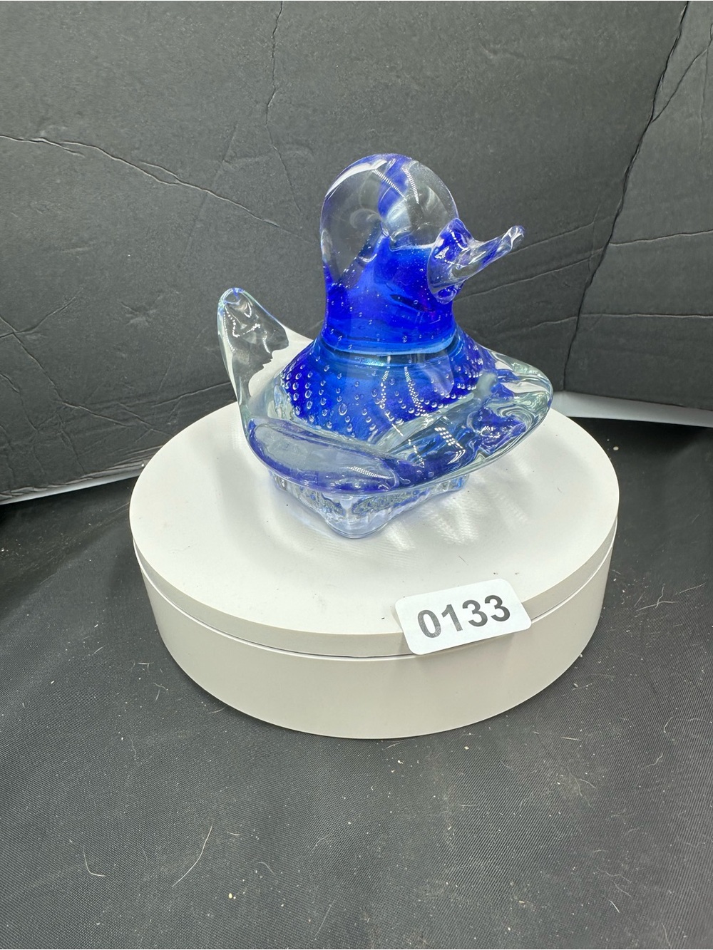 Murano Or Murano Style Blue Bird Up BB